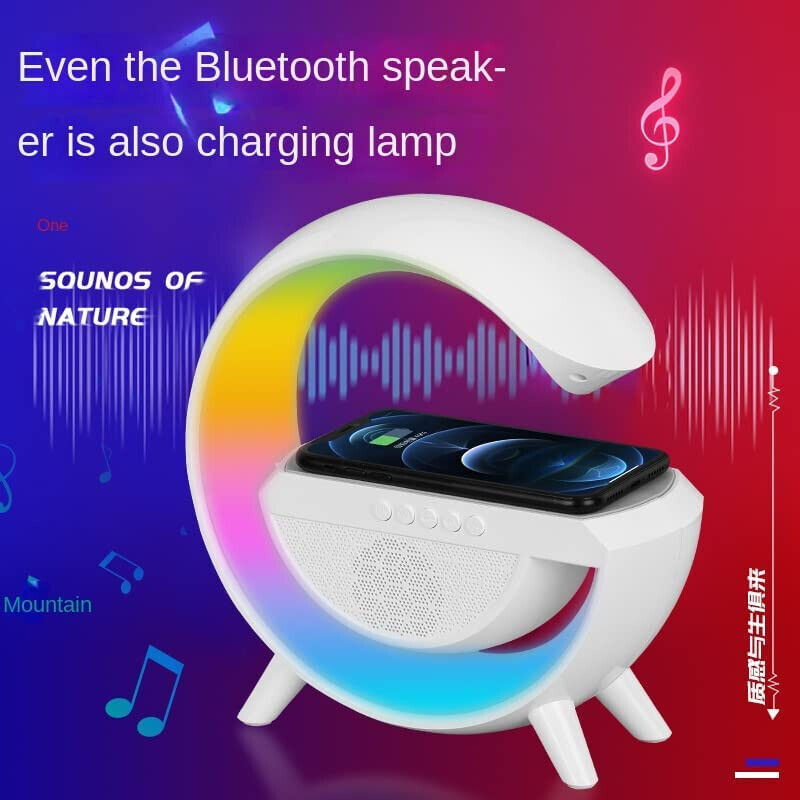 Lampada Ricarica Wireless LED Bluetooth – 10eLED